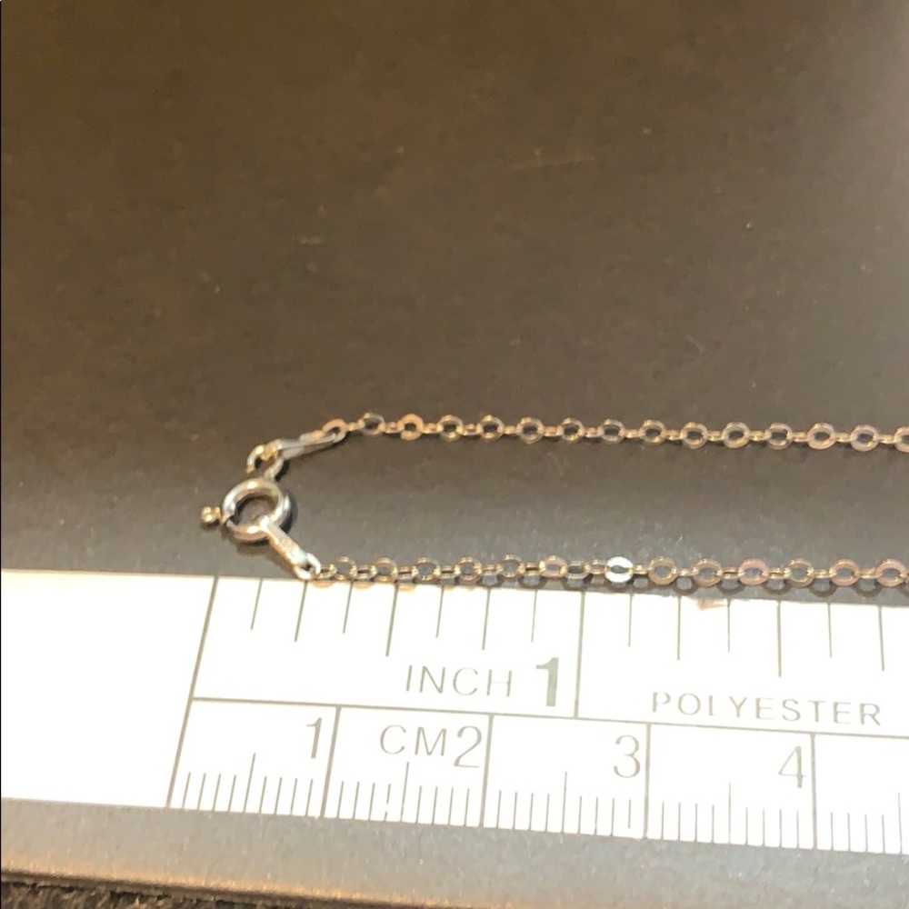 Final 👉🏽 Red ❤️ Bridge diamond stud earrings necklace R H Macy - Picture 5 of 6